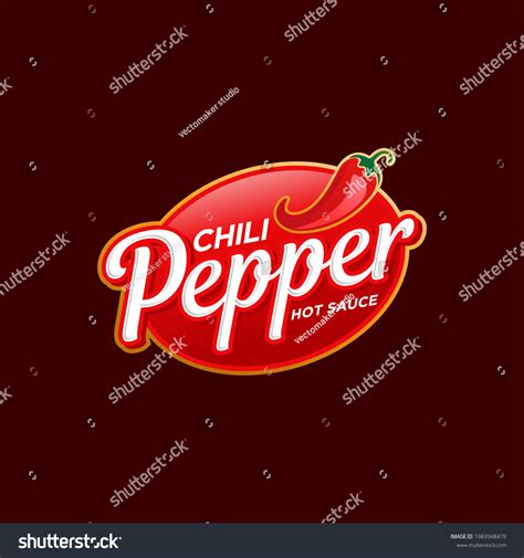 Red Hot Chili Logo Design Concept Stock Vector Royalty Free 1983948479 Shutterstock