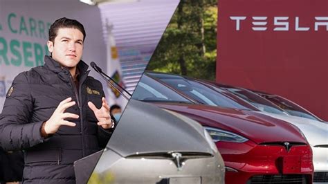 Tesla en Nuevo León Celebra Samuel García arribo de empresa de Elon