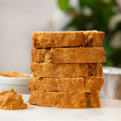 Easy Peanut Butter Bread Recipe 6 Ingredients Dinner Then Dessert