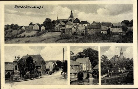 Ansichtskarte Postkarte Belecke Warstein Im Kreis Soest Akpool De