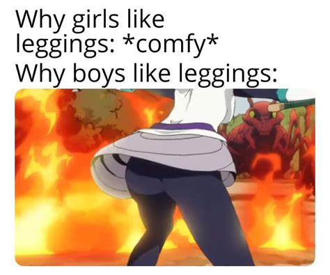 Thicc Thighs Save Lives In Anime Funny Anime Memes Anime Memes