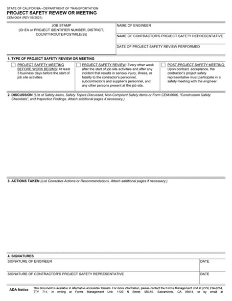 Safety Meeting Templates Pdf Download Fill And Print For Free