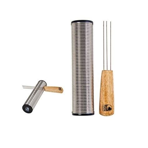 Toca T Mgs Metal Guiro Shaker With Striker Musicians Cart