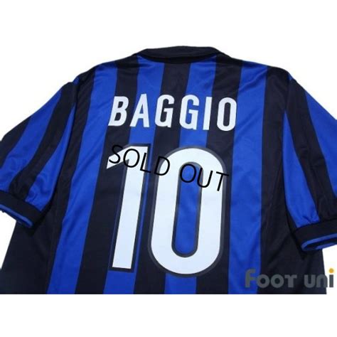 Inter Milan 1998 1999 Home Shirt 10 Roberto Baggio Online Shop From