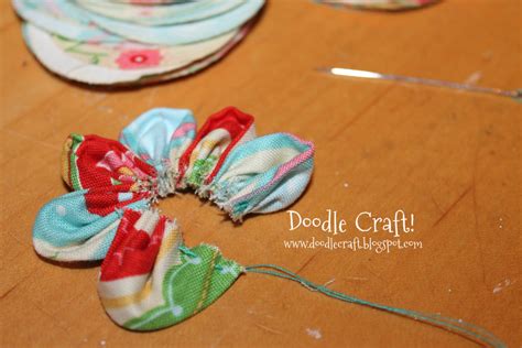 Doodlecraft Fabric Flower Headbands