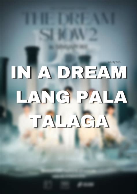 Ja Is Seeing Dream On Twitter Gusto Ko Matawa Pero Naiinis Ako