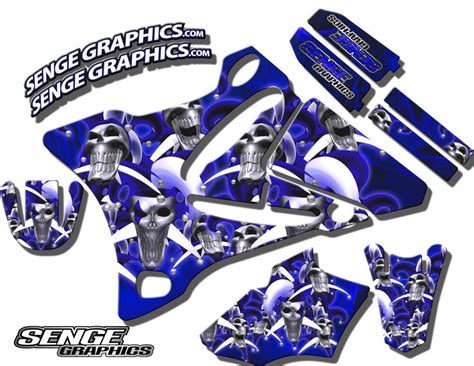 Senge Graphics Yamaha Yz F Stroke Jester Blue