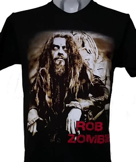 Rob Zombie T Shirt Size L Roxxbkk