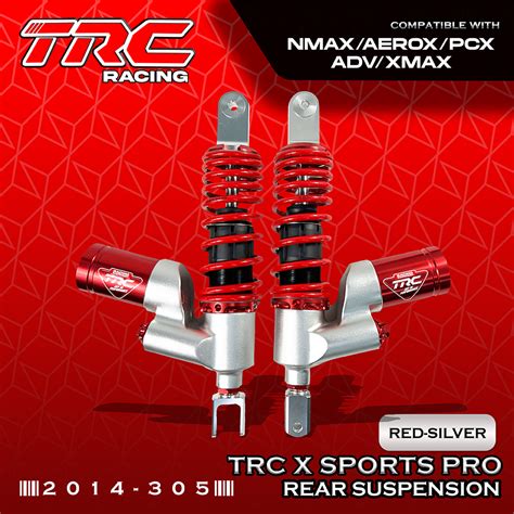 TRC Racing Shock Absorber Suspension 305mm XMAX ADV PCX NMAX AEROX