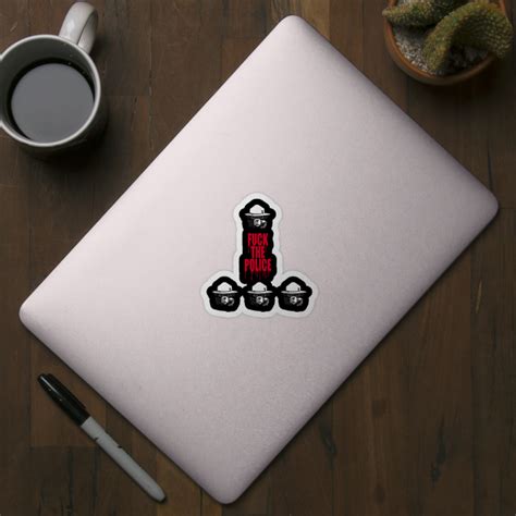 FUCK THE POLICE Best Seller Sticker TeePublic