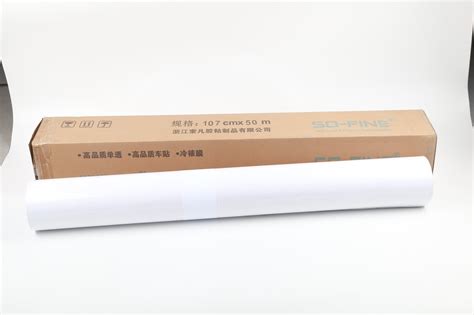High Strength Glossy Floor Lamination Film with White Liner for Digital