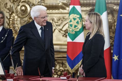 Giorgia Meloni Jura Su Cargo Como Primera Ministra De Italia