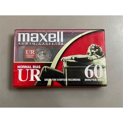 Fita Cassete K7 Virgem Maxell 60 Minutos Nova Lacrada Shopee Brasil