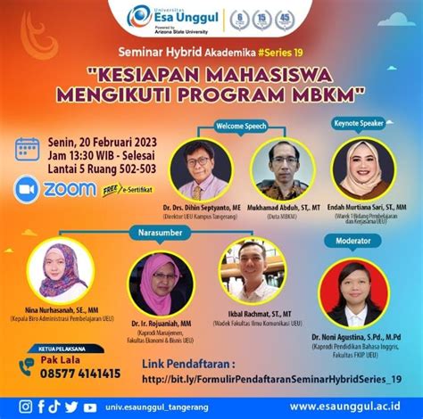 Kesiapan Mahasiswa Dalam Mengikuti Program MBKM Universitas Esa Unggul