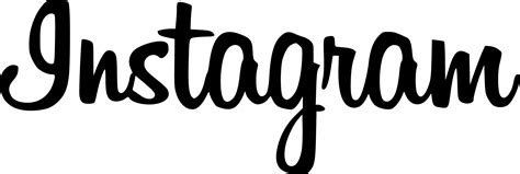 Instagram Script Typeface Myfonts User Logo Font Transparent Hq Png