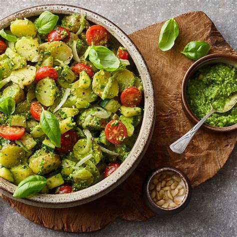 Kartoffelsalat Mit Pesto Rezept Edeka