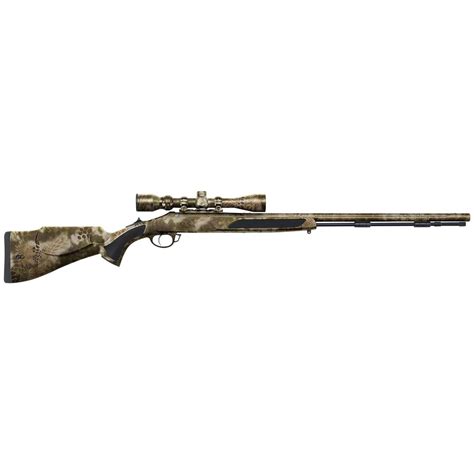 Traditions Vortek Strikerfire 50 Caliber Muzzleloader With Rangefinding Scope 670414 Black