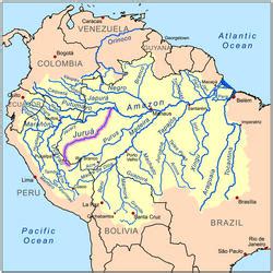 Amazon River Length, Map, Location and Tributaries