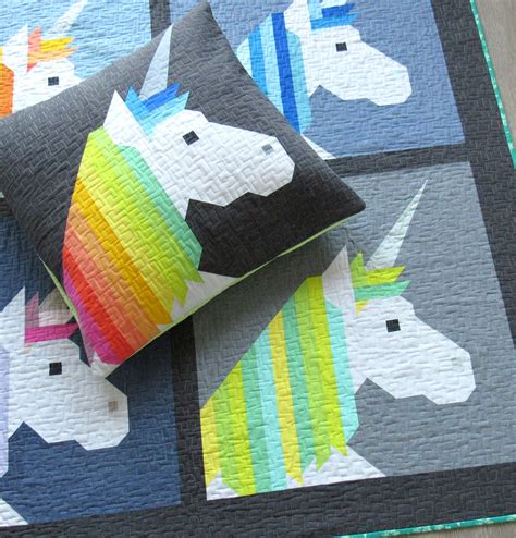 Patterns by Elizabeth Hartman — LISA THE UNICORN pdf quilt pattern