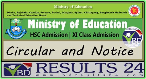 Hsc Admission Circular 2023 2024 And Xi Admission Notice Bd Results 24