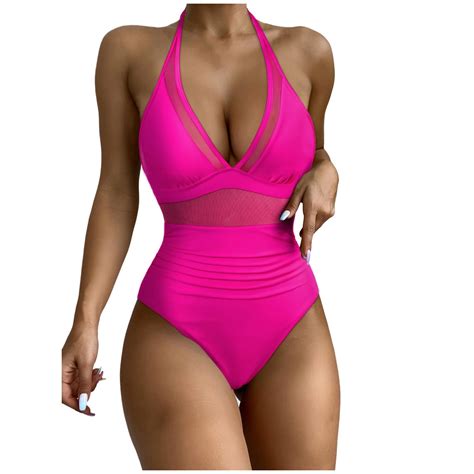 Ersazi Swim Suits For Women Women Bikini Strappy Back Set