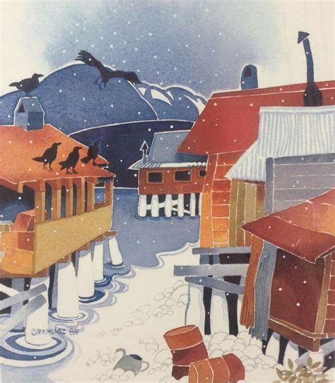 Rie Munoz American Artist Alaskan Artist Alaska Art American Artists