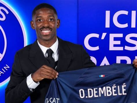 Oficial Dembélé Ya Es Nuevo Jugador Del Psg Deportes Cadena Ser