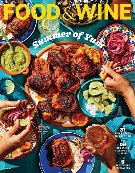 Food And Wine Magazine Subscription Magazineline Discounts