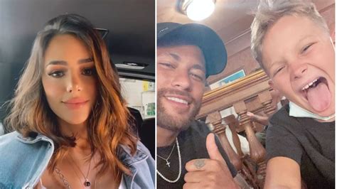 Após trocar carinhos em iate Neymar posta foto Bruna Biancardi em