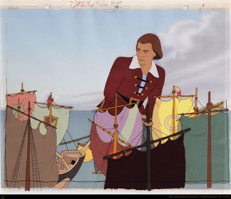 Living Lines Library: Gulliver's Travels (1939) - Production Cels ...