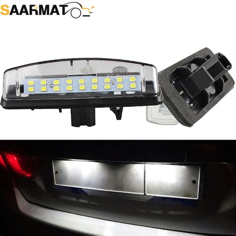 Pcs Canbus Led Number License Plate Lights For Lexus Is Is Ls