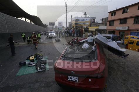 Hombre Fallece En Brutal Accidente En San Juan De Miraflores Video