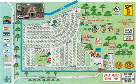 Florida Rv Campgrounds Map - Free Printable Maps