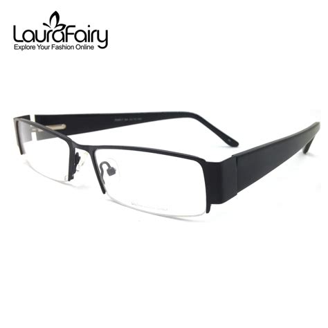 Laura Fairy Wide Temples Men Glasses Frame Acetate And Stainless Steel