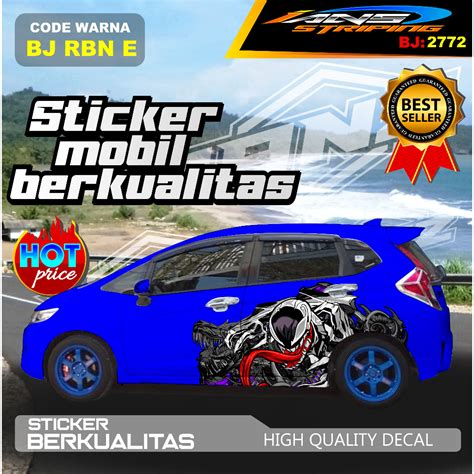 Jual Decal Semua Jenis Mobil Bisa Pakai Desain Stiker Decal Sisi Mobil