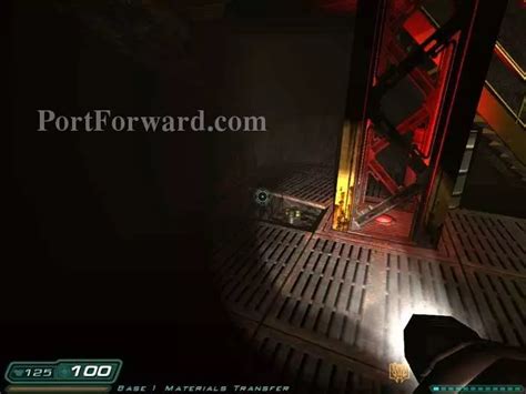 Doom 3 Walkthrough Caverns Area 1