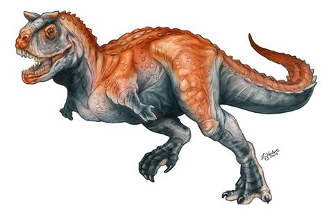 How To Draw Dinosaurs From Imagination Carnotaurus By Liz Masters