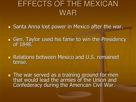 PPT - CAUSES AND EFFECTS OF THE MEXICAN WAR 1846-1848 PowerPoint ...