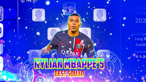 I Create Kylian Mbappe S Best Squad But The Wheels Decided His Teamates