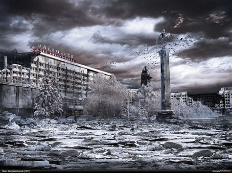Постапокалиптический Красноярск | Пикабу