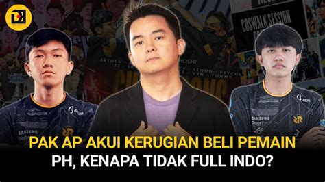 Pak Ap Akui Soal Kerugian Beli Pemain Ph Kini Pancing Keributan