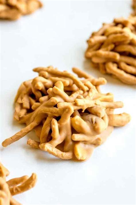 No Bake Haystack Cookies Are An Easy Cookie Recipe Made With Creamy Peanut Butter And