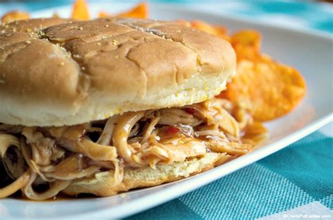 Crock Pot Honey Bbq Chicken Sandwiches Crock Pot Ladies