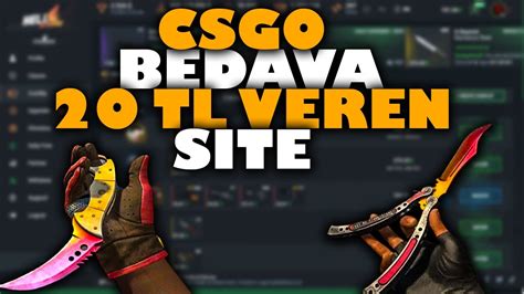 CS GO HERKESE BEDAVA 20TL VEREN SİTE 2022 CS GO FREE 2 YouTube