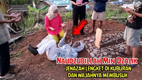 Viral Jenazah Lengket Di Kuburan Dan Wajahnya Membusuk Youtube