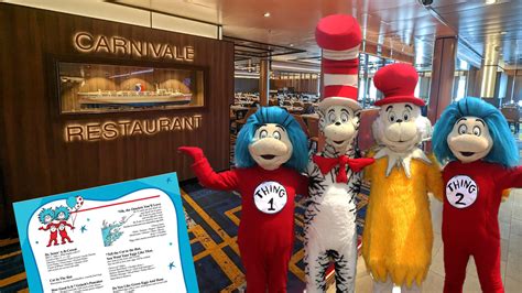 A Look At Carnival S New Dr Seuss Breakfast Cruise Spotlight