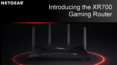 Introducing The XR700 Nighthawk Pro Gaming WiFi Router NETGEAR YouTube