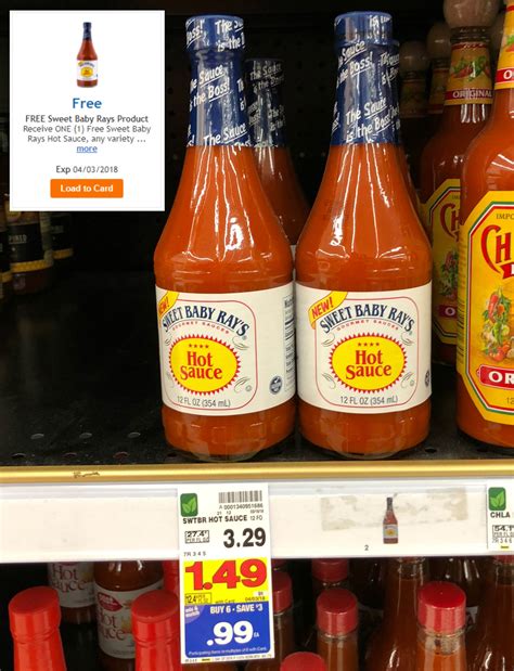 FREE Sweet Baby Ray S Hot Sauce At Kroger I Said FREE Kroger Krazy