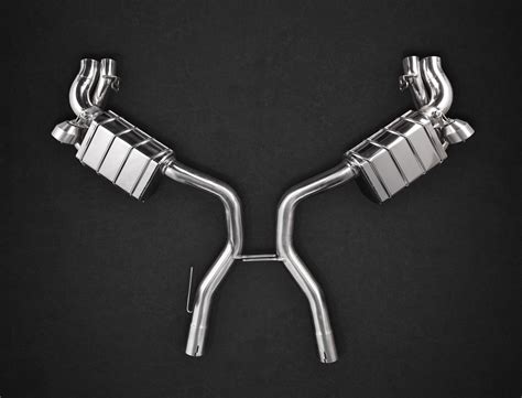 Mercedes AMG S63 560 500 C217 Valved Exhaust With Mid Pipes For OE