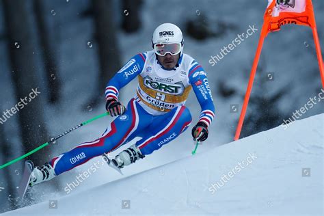 Frances Johan Clarey Speeds Down Course Editorial Stock Photo Stock